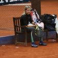 Exclusif - Eugenie Bouchard en coulisse lors des internationaux de tennis de Roland Garros le 22 mai 2016. © Marc Ausset Lacroix / Bestimage