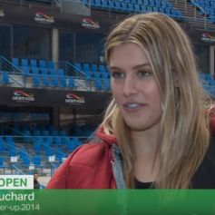 Eugénie Bouchard critique ouvertement Maria Sharapova lors d'une interview accordée au média turc TRT World le 25 avril 2017.