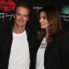 Cindy Crawford et son mari Rande Gerber lors du lancement The Cindy Crawfod Artist Series à Santa Monica, le 16 mars 2017.