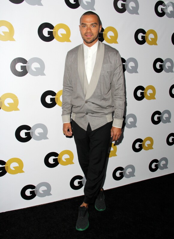 Jesse Williams à la Soiree "GQ Men Of The Year" au Wilshire Ebell Theatre a Los Angeles. Le 12 novembre 2013