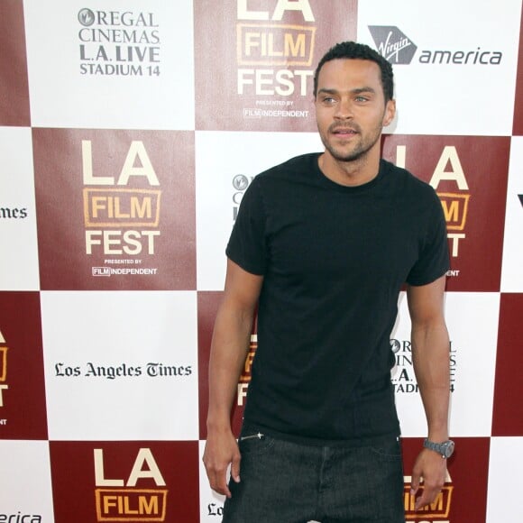 Jesse Williams à la première du film To Rome With Love à Los Angeles le 14 juin 2012