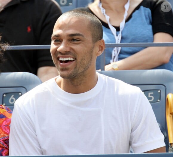 Jesse Williams à l'US Open de New York le 8 septembre 2012