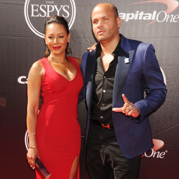 Melanie Brown (Mel B.) et son mari Stephen Belafonte à la soirée "The 2015 EPSYS" à Los Angeles. Le 15 juillet 2015