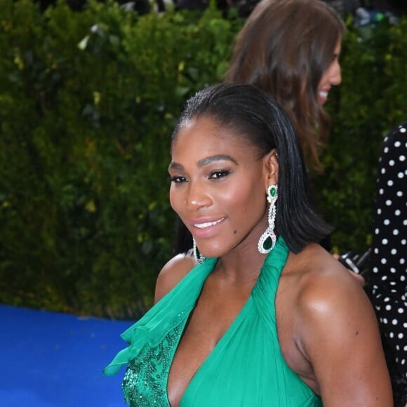 Serena Williams au MET gala organisé au Metropolitan Museum of Art de New York le 1er mai 2017.