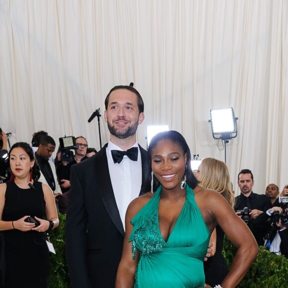 Alexis Ohanian et sa fiancée Serena Williams - Les célébrités arrivent au MET 2017 Costume Institute Gala sur le thème de "Rei Kawakubo/Comme des Garçons: Art Of The In-Between" à New York, le 1er mai 2017 © Christopher Smith/AdMedia via Zuma/Bestimage