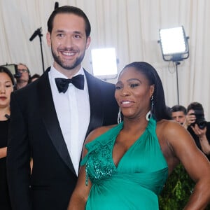 Alexis Ohanian et sa fiancée Serena Williams - Les célébrités arrivent au MET 2017 Costume Institute Gala sur le thème de "Rei Kawakubo/Comme des Garçons: Art Of The In-Between" à New York, le 1er mai 2017 © Christopher Smith/AdMedia via Zuma/Bestimage