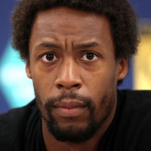 Conférence de presse de Gaël Monfils concernant son absence au BNP Paribas Masters à Paris le 31 octobre 2016 © Cyril Moreau / Veeren Ramsamy / Bestimage