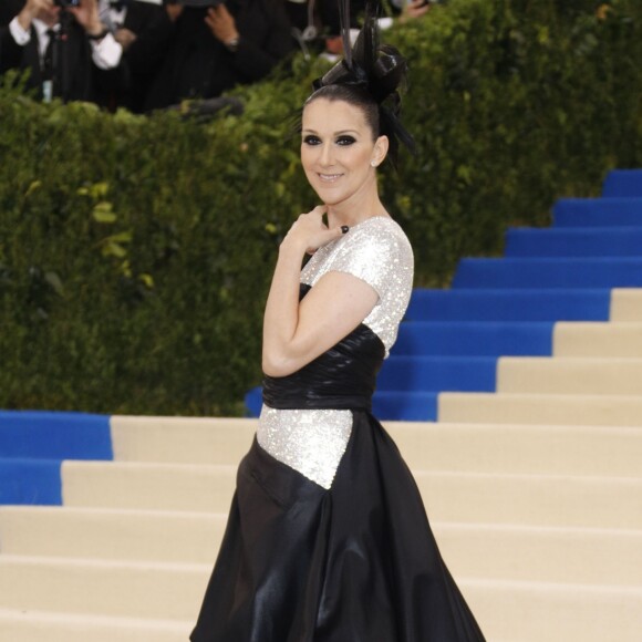 Céline Dion - Met Gala 2017 à New York le 1er mai 2017.