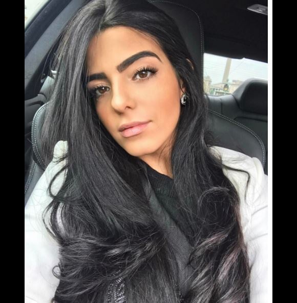 Larissa Saad, femme de Lucas Mourad, pose sur Instagram en mai 2017.