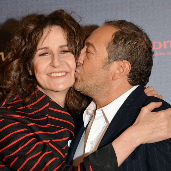 Valérie Lemercier et Patrick Timsit - Avant-première du film "Marie-Francine" au cinéma l'Arlequin à Paris, France, le 9 mai 2017. © Veeren/Bestimage