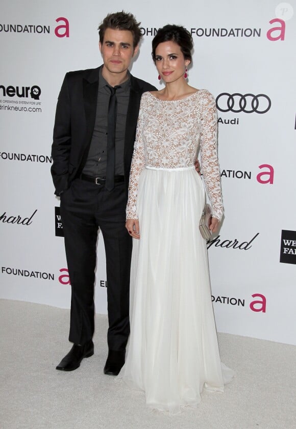 Paul Wesley, Torrey DeVitto aux Annual Academy Awards de Los Angeles le 26 février 2012