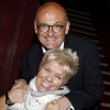 Mimie Mathy et son mari Benoist Gérard à Paris le 7 mars 2015.