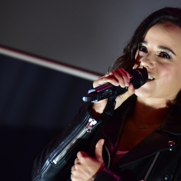 Exclusif - Alizée - Célébrités lors du dîner caritatif pour l'Euro foot jeunes organisé à la Mairie de Lille le 4 juin 2016. © Giancarlo Gorassini / Bestimage