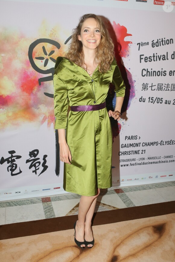Semi-exclusif - Laura Weissbecker - Photocall du cocktail de la soirée d'ouverture du festival de cinéma chinois à l'hôtel Meurice à Paris, France, le 15 mai 2017. © CVS/Bestimage