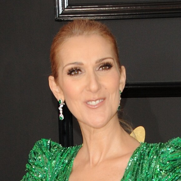 Celine Dion à la 59e soirée annuelle des Grammy Awards au théâtre Microsoft à Los Angeles, le 12 février 2017