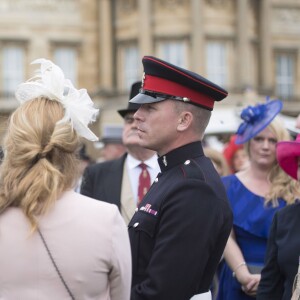 Le prince William, duc de Cambridge, lors de la première garden party de 2017 dans les jardins du palais de Buckingham, le 16 mai 2017 à Londres.