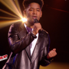 Lisandro dans "The Voice 6" le 13 mai 2017 sur TF1.