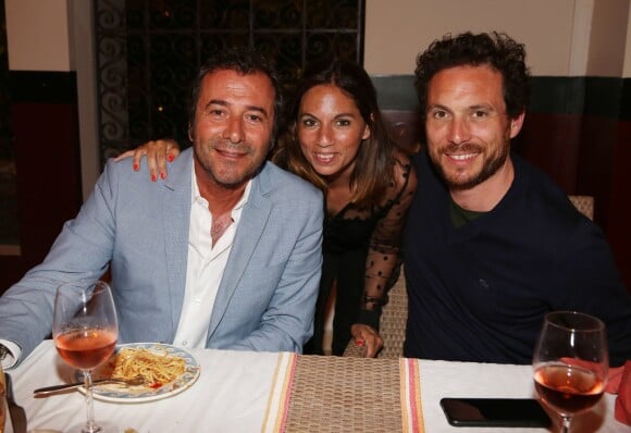 Exclusif - Bernard Montiel, Audrey Lanj et Olivier Casas - "L'Escapade des Stars" au Radisson Blu à Djerba, Tunisie le 30 avril 2017. © Jerome Domine/ABACAPRESS.COM