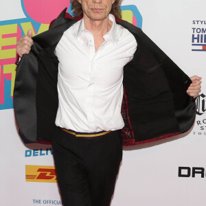 Mick Jagger - Ouverture de l'exposition "Rolling Stones Exhibitionism" à l'Industria Superstudio à New York le 15 novembre 2016.