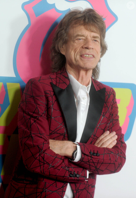 Mick Jagger - Ouverture de l'exposition "Rolling Stones Exhibitionism" à l'Industria Superstudio à New York le 15 novembre 2016.