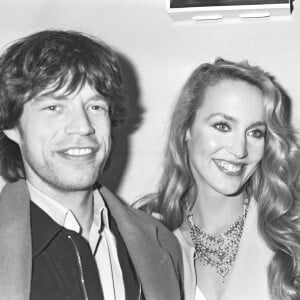 Archives - Mick Jagger et Jerry Hall à Paris en 1981