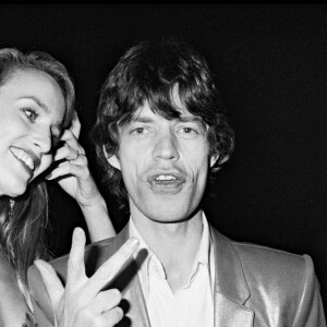 Archives - Jerry Hall et Mick Jagger à Paris en 1980