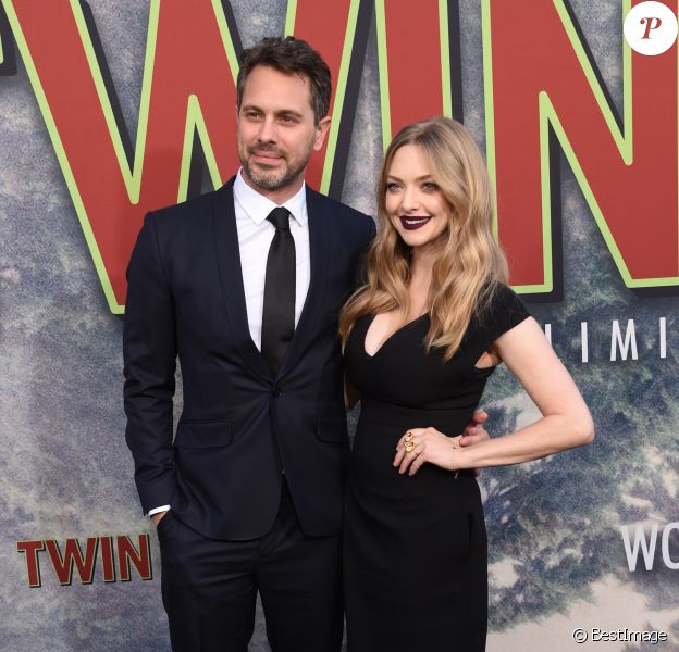 Amanda Seyfried et son mari Thomas Sadoski à la première de la série 'Twin Peaks' à l'hôtel Ace à Los Angeles, le 19 mai 2017 © Chris Delmas/Bestimage