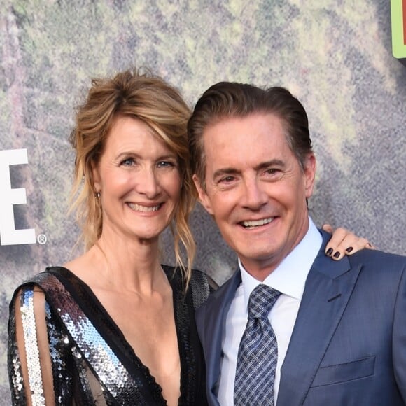 Laura Dern et Kyle MacLachlan à la première de la série 'Twin Peaks' à l'hôtel Ace à Los Angeles, le 19 mai 2017 © Chris Delmas/Bestimage