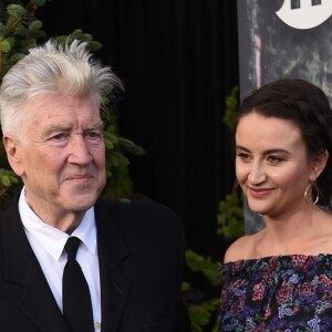 David Lynch et sa femme Emily Stofle à la première de la série 'Twin Peaks' à l'hôtel Ace à Los Angeles, le 19 mai 2017 © Chris Delmas/Bestimage