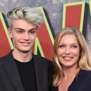 Sheryl Lee et son fils Elijah à la première de la série 'Twin Peaks' à l'hôtel Ace à Los Angeles, le 19 mai 2017 © Chris Delmas/Bestimage
