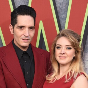 David Dastmalchian et sa femme enceinte à la première de la série 'Twin Peaks' à l'hôtel Ace à Los Angeles, le 19 mai 2017 © Chris Delmas/Bestimage