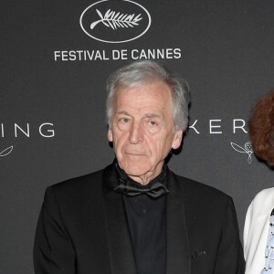 Costa Gavras et sa femme Michèle Ray-Gavras - Le Festival de Cannes et le groupe Kering organisent le dîner de la présidence en l'honneur du programme "Women in Motion", qui récompense les femmes de l'industrie du cinéma lors du 70ème Festival International du Film de Cannes, France, le 21 mai 2017. © Kering/Bestimage