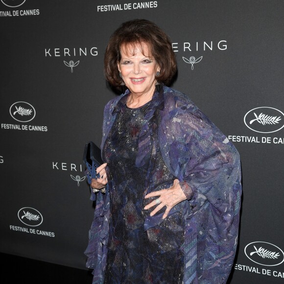 Claudia Cardinale - Le Festival de Cannes et le groupe Kering organisent le dîner de la présidence en l'honneur du programme "Women in Motion", qui récompense les femmes de l'industrie du cinéma lors du 70ème Festival International du Film de Cannes, France, le 21 mai 2017. © Kering/Bestimage