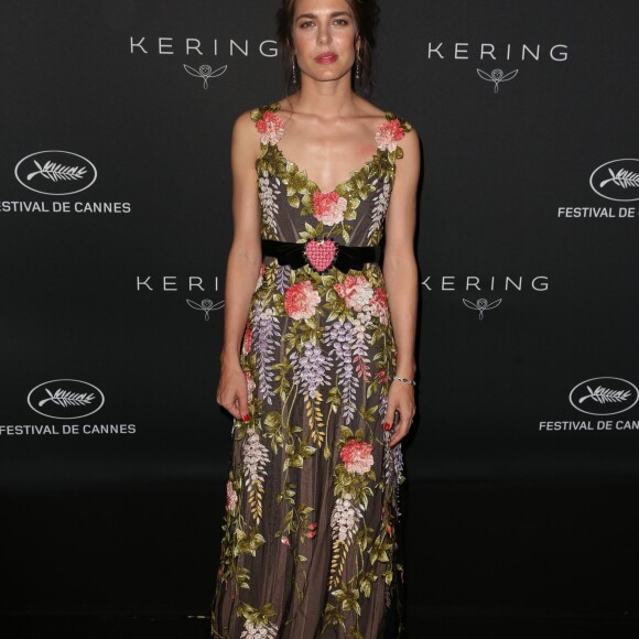 Charlotte Casiraghi - Le Festival de Cannes et le groupe Kering organisent le dîner de la présidence en l'honneur du programme "Women in Motion", qui récompense les femmes de l'industrie du cinéma lors du 70ème Festival International du Film de Cannes, France, le 21 mai 2017.