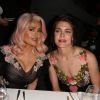 Salma Hayek et Charlotte Casiraghi - Le Festival de Cannes et le groupe Kering organisent le dîner de la présidence en l'honneur du programme "Women in Motion", qui récompense les femmes de l'industrie du cinéma lors du 70ème Festival International du Film de Cannes, France, le 21 mai 2017.