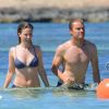Exclusif - Nico Rosberg et sa femme Vivian Sibold sont en vacances à Formentera, le 16 juillet 2016.