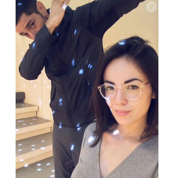 Agathe Auproux et son petit ami, en 2016.