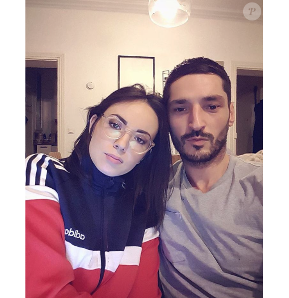 Agathe Auproux et Boris, complices en mars 2017.