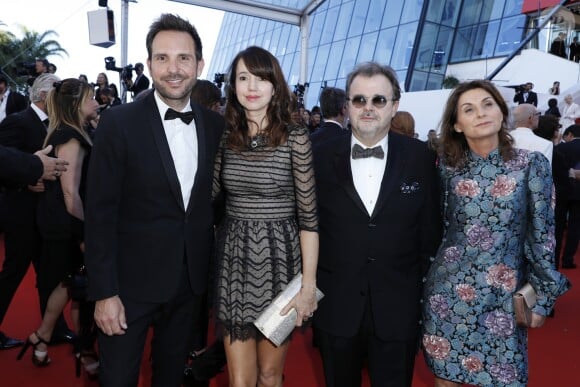 Christophe Michalak, sa femme Delphine McCarty, Pierre Hermé et sa femme Valérie Franceschi - Montée des marches du film "Okja" lors du 70ème Festival International du Film de Cannes. Le 19 mai 2017. © Borde-Jacovides-Moreau/Bestimage