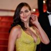 Irina Shayk (en robe Versace) - Montée des marches de la Soirée 70e Anniversaire lors du 70e Festival International du Film de Cannes. Le 23 mai 2017.