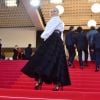 Emmanuelle Béart à la montée des marches de la soirée du 70ème Anniversaire du Festival International du Film de Cannes, le 23 mai 2017. © Giancarlo Gorassini/Bestimage
