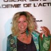 Fiona Gélin - Générales des dernières pièces de théâtre d'Oscar Sisto "Jamais trop star" et "On fait l'amour comme on tue" au Comedy Club à Paris, France, le 3 avril 2017. © JLPPA/Bestimage
