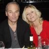 Laurent Baffie et sa femme Sandrine lors du lancement de la collection "Sissi" d'Edouard Nahum à La Gioia au VIP Room à Paris le 7 décembre 2011.