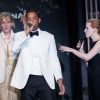 Uma Thurman, Will Smith, Jessica Chastain - Vente aux enchères lors de la 24e édition du gala de l'amfAR à l'hôtel de l'Eden Roc au Cap d'Antibes, le 25 mai 2017, lors du 70e Festival International du Film de Cannes. © Borde-Jacovides-Moreau / Bestimage