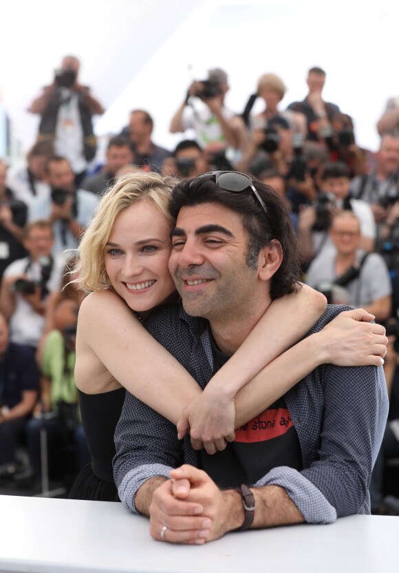 Diane Kruger et Fatih Akin au photocall de "Aus Dem Nichts (In The Fade)" lors du 70e Festival International du Film de Cannes, le 26 mai 2017. © Borde-Jacovides-Moreau/Bestimage