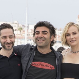 Denis Moschitto, Diane Kruger, Fatih Akin au photocall de "Aus Dem Nichts (In The Fade)" lors du 70e Festival International du Film de Cannes, le 26 mai 2017. © Borde-Jacovides-Moreau/Bestimage