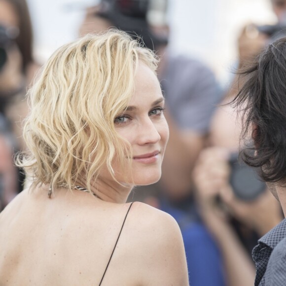 Diane Kruger et Fatih Akin au photocall de "Aus Dem Nichts (In The Fade)" lors du 70e Festival International du Film de Cannes, le 26 mai 2017. © Borde-Jacovides-Moreau/Bestimage