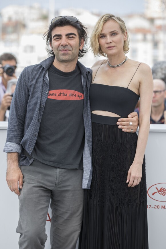 Diane Kruger et Fatih Akin au photocall de "Aus Dem Nichts (In The Fade)" lors du 70e Festival International du Film de Cannes, le 26 mai 2017. © Borde-Jacovides-Moreau/Bestimage