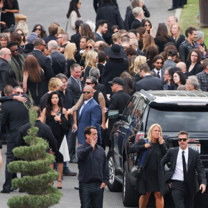 Brad Pitt aux funérailles de Chris Cornell à Los Angeles, le 26 mai 2017.