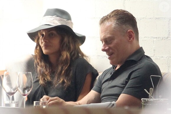 Exclusif - Halle Berry est allée déjeuner avec un homme mystérieux au restaurant Gracias Madre à West Hollywood, le 16 mai 2017